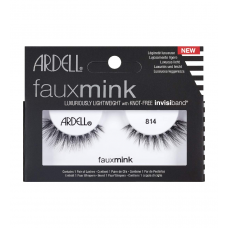 Ardell Cílios Postiços Faux Mink 814 com Base Invisível